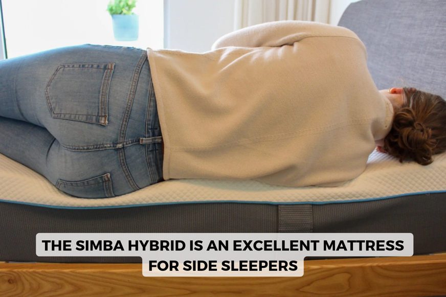 Simba mattress side sleeper